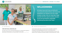 Desktop Screenshot of dr-feilke.de